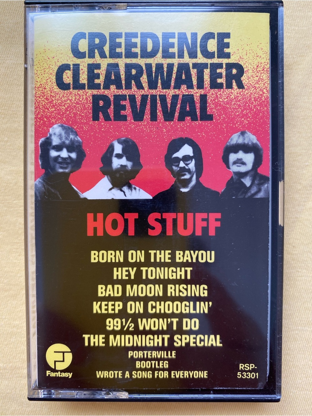 60s/70s - Creedence Clearwater Revival - Hot Stuff - Cassette Tape